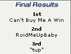 I am the champion... of the world... again