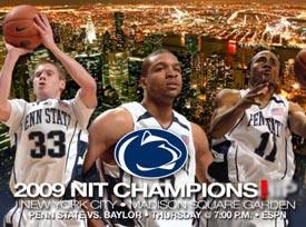2009 NIT Champion Penn State Nittany Lions